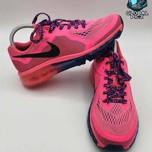 Air Max Hyper Pink Hyper Cobalt Running Sneakers Size (6.5Y or Womens size 8)